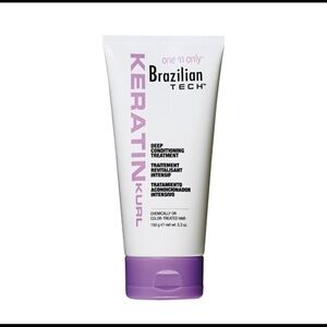 5 BRAZILIAN TECH ONE N ONLY KERATIN KURL DEEP CONDITIONING TREATMENT 5.3 oz